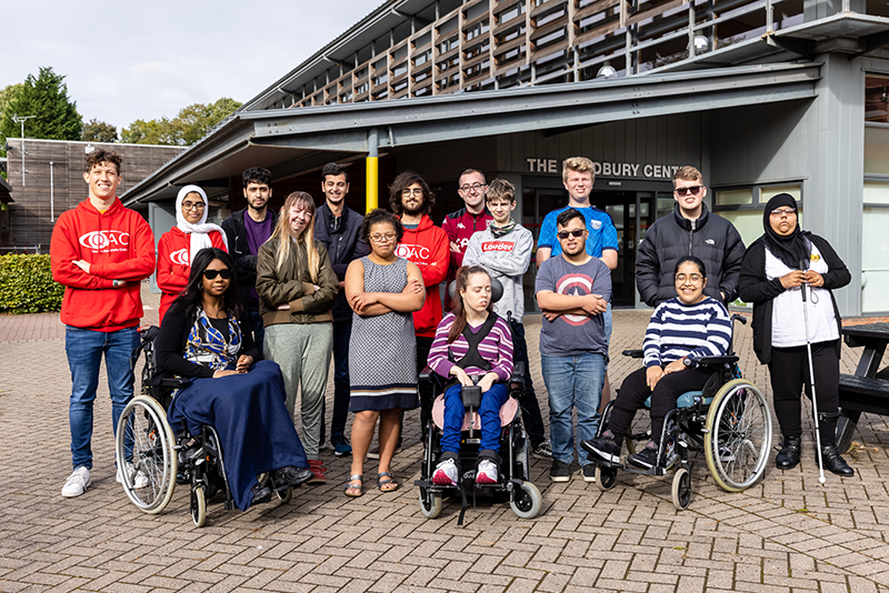 Group of QAC students
