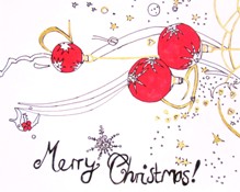christmas card design