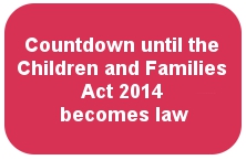 Countdown to the Children and Families Act 2014 logo