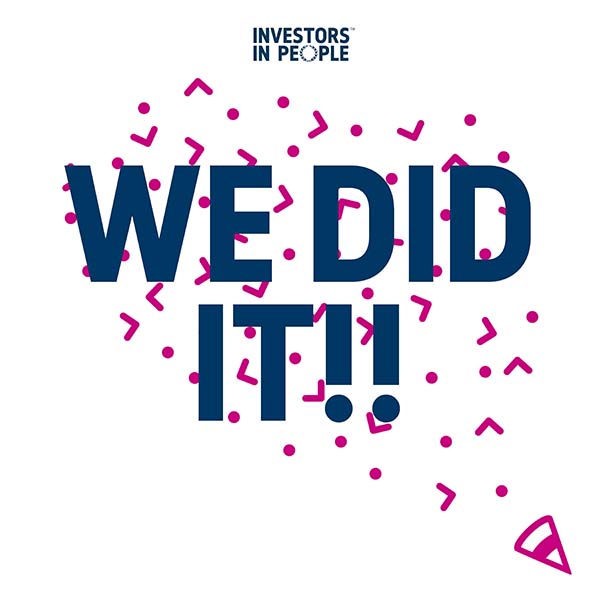 Investors in People - We did it! logo 
