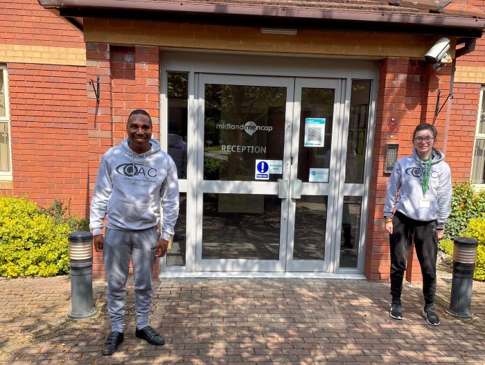 QAC Supported Interns and Pinewood Reps Kevin and Amy 