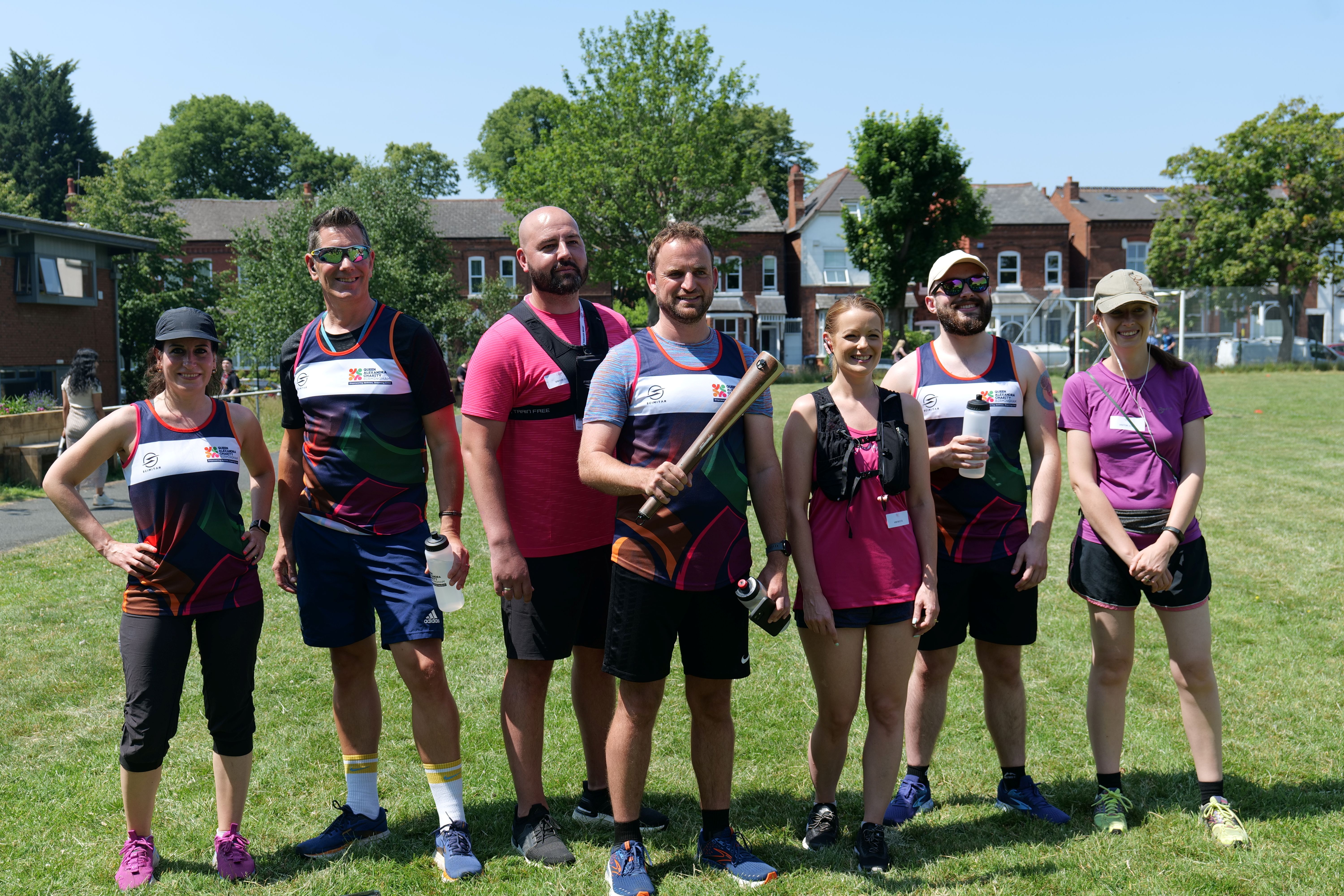 Image of the QAC team runners