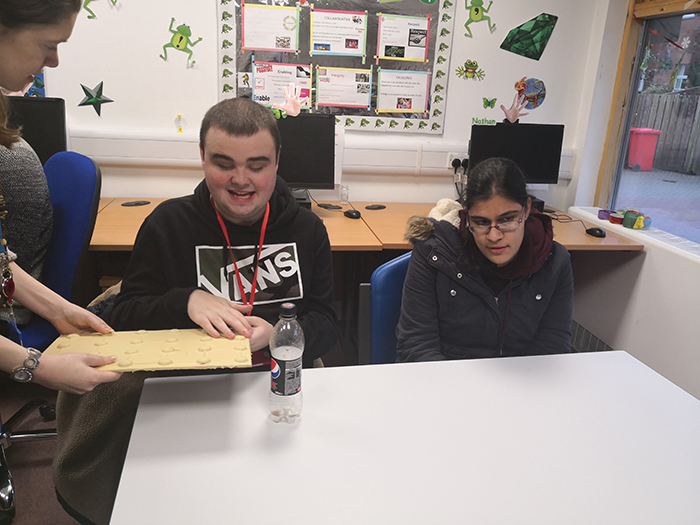 Further 2 QAC students exploring the Tac Grid