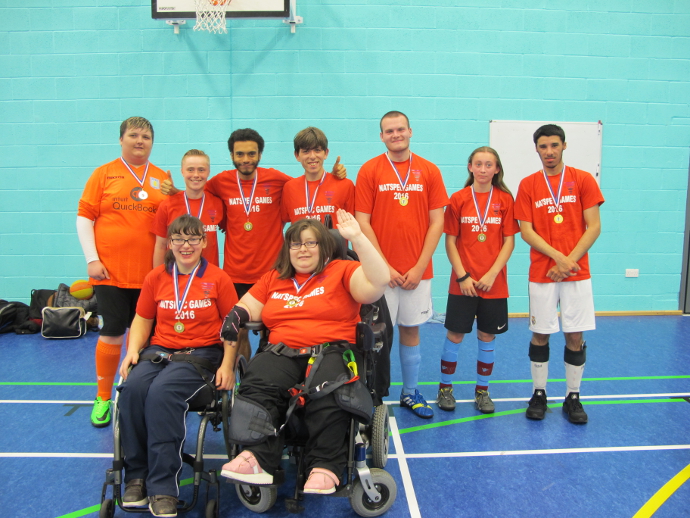All Team QAC members from the Natspec Games posing for a group photo