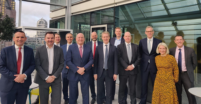 A group of executives from Zurich