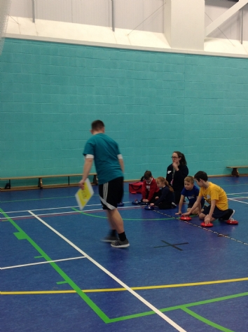 QAC Student facilitates a sports competition