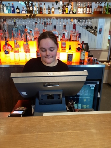 Former QAC student Emily