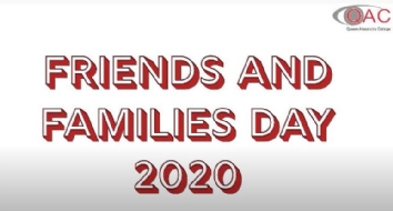 Friends and Families Day 2020 title screen