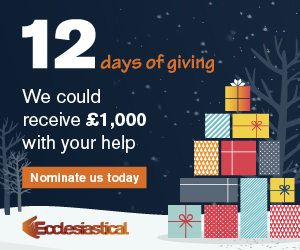 Ecclesiastical 12 days of giving logo