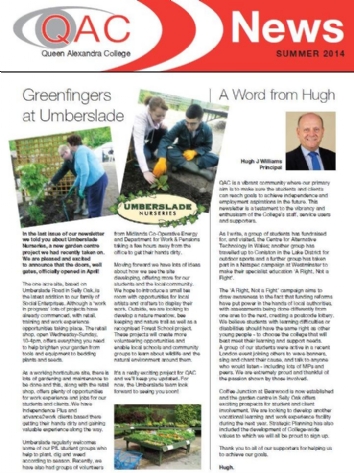 QAC News - Summer 2014