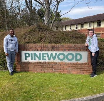 Pinewood Reps Kevin and Amy