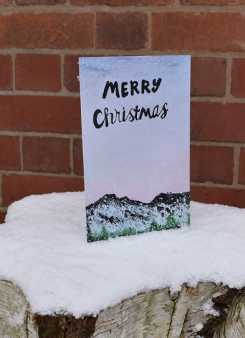 QAC Christmas card 2021 design