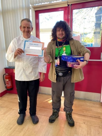 Jim receives Star Award