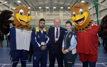 Sports Professionals join us for Opening Ceremony