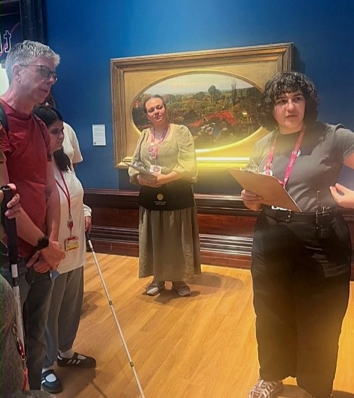 Art gallery visit