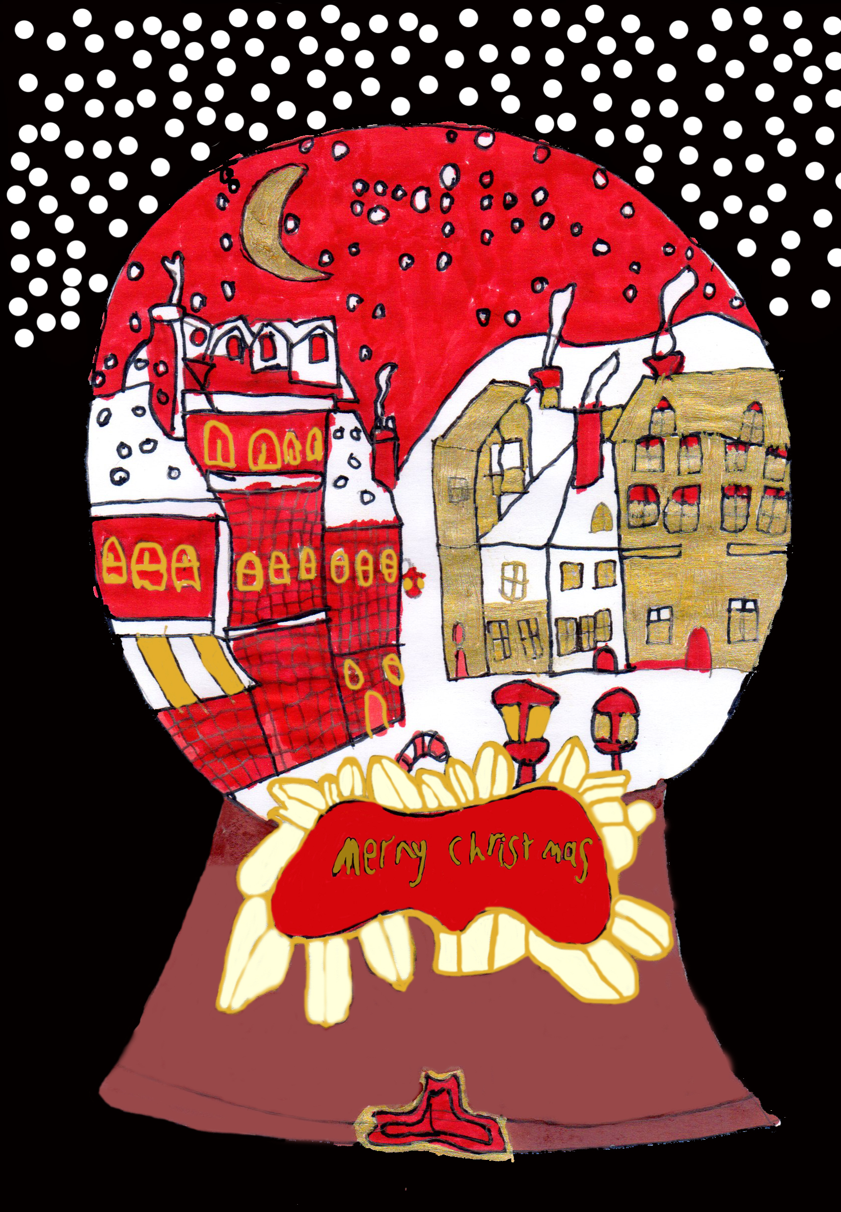 Winning Christmas Card design