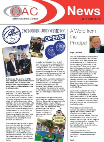 QAC Winter Newsletter 2013