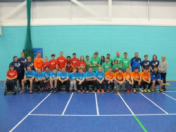 Natspec Games attendees in group photo
