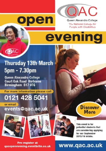 QAC Open Evening