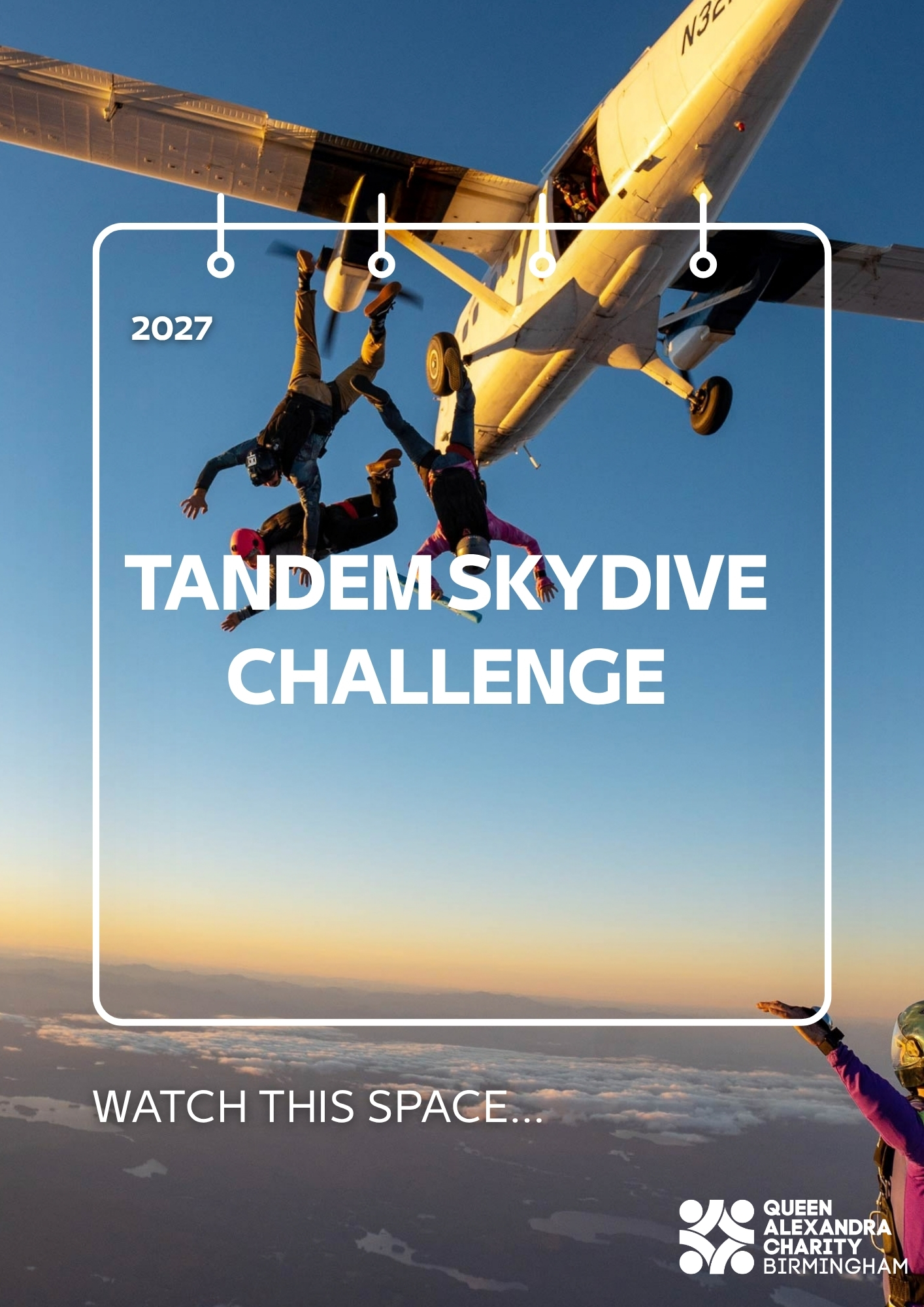 Tandem Skydiving Experience coming soon... Tandem Skydiving Experience poster